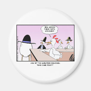 Aimant Poulet Ou Oeuf ? Drôle cadeaux & Objets de collect