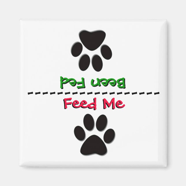 Aimant Pour alimenter ou ne pas alimenter (Devant)