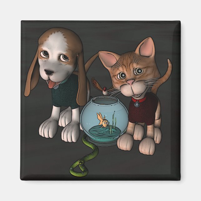 Aimant pour animal de compagnie (Devant)