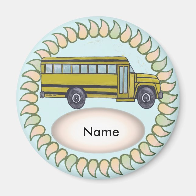 Aimant pour autobus scolaire (Devant)