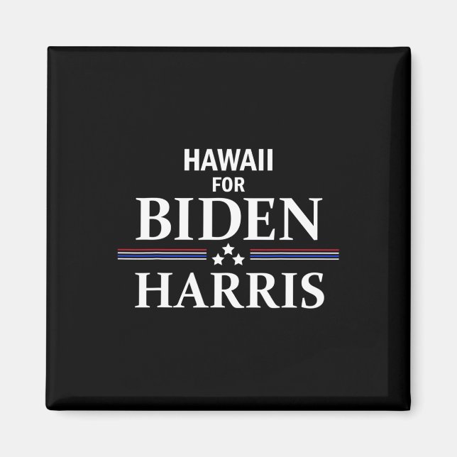 Aimant Pour Biden Harris Democrat Supporter Voter Electio (Devant)