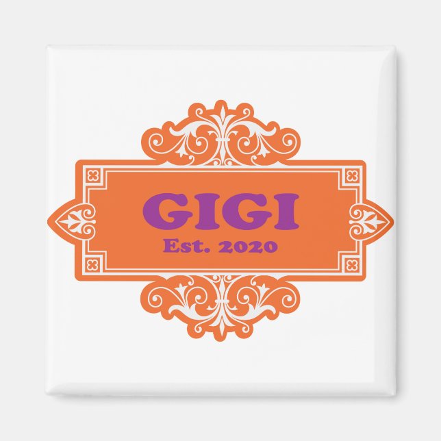 Aimant Pour Cette Spéciale "GiGi 2020" (Devant)