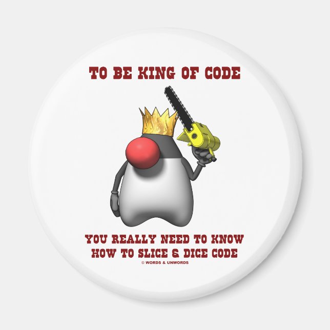 Aimant Pour Être Roi De Code Vraiment Besoin De Connaître (Devant)