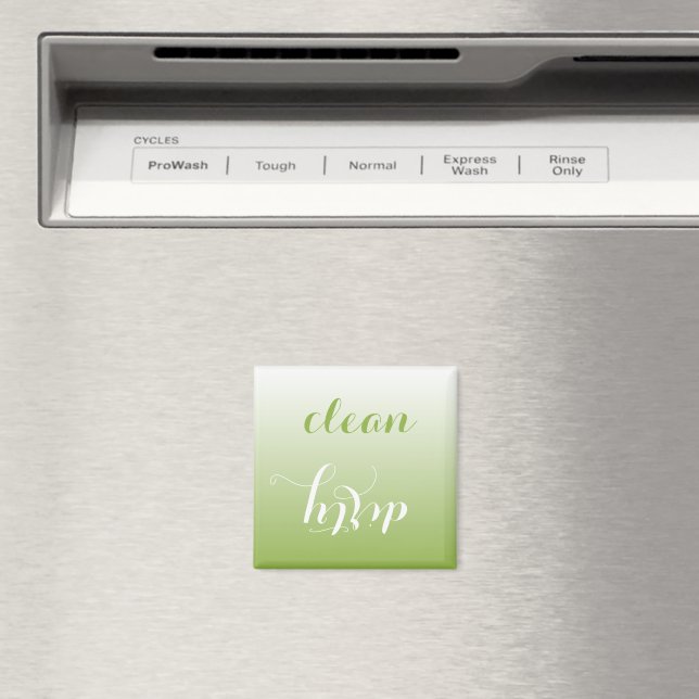 Aimant pour lave-vaisselle propre ou sale Apple-Gr (In Situ (Lave-vaisselle))