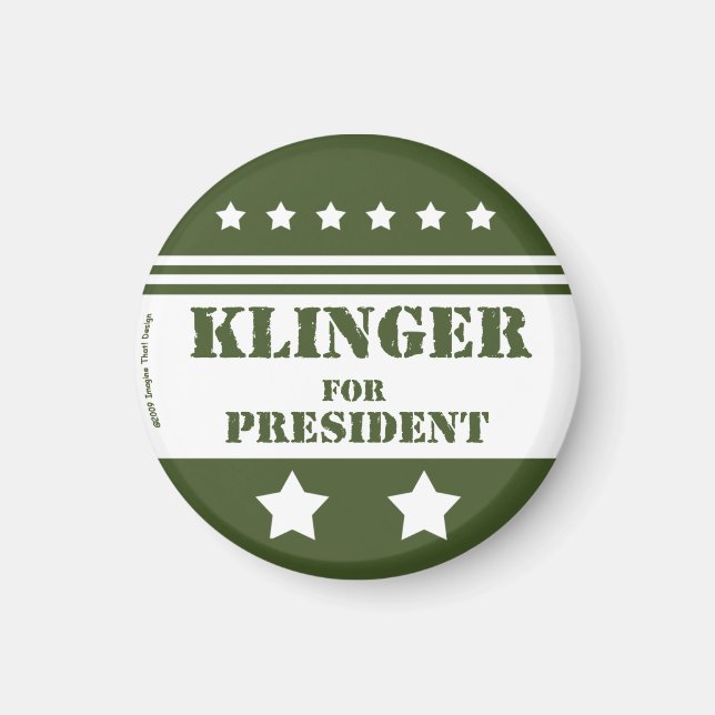 Aimant Pour le président Klinger (Devant)