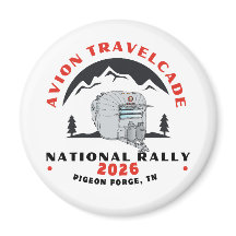 Aimant pour le rassemblement national AVION Travel