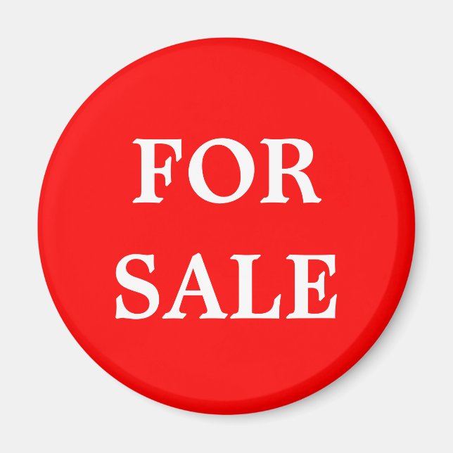 Aimant Pour le revendeur ou le marqueur de vente au détai (Devant)