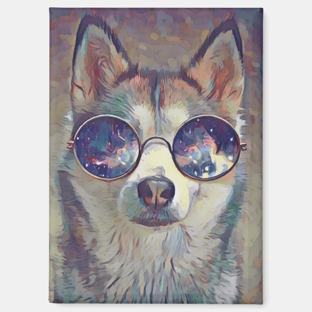 aimant pour lunettes de toutou (Recto)