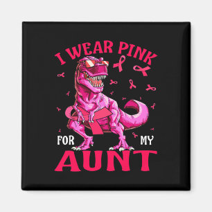 Aimant Pour ma tante Conscience du cancer du sein Dinosau