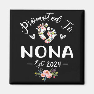 Aimant Pour Nona Est 2024 Fleur Fête des Mères