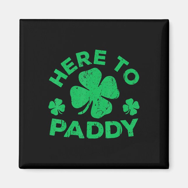 Aimant Pour Paddy St Patrick's Day 3 (Devant)
