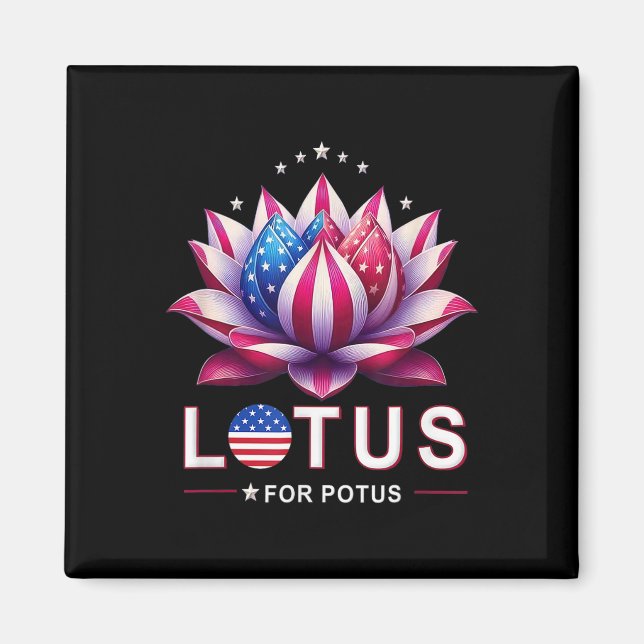 Aimant Pour Potus Kamala Harris 2024 Président Trend Elec (Devant)
