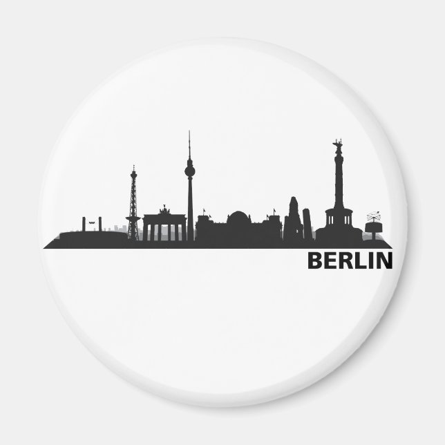 Aimant pour réfrigérateur de Berlin (Devant)