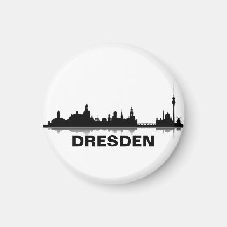 Aimant pour réfrigérateur de Dresden Skyline