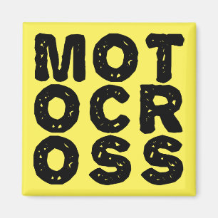 Aimant pour réfrigérateur moto cross géant logo Di