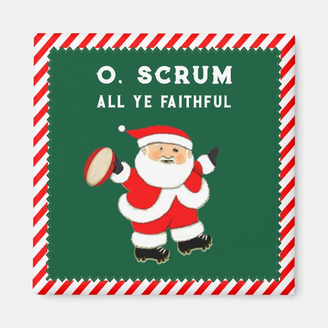 aimant pour remplissage de bas de rugby (Devant)