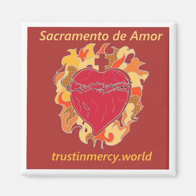 Aimant pour Sacramento de Amor (Devant)
