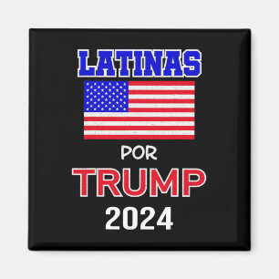 Aimant Pour Trump 2024 Don Pro Trump - Latinas Por Trump