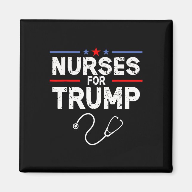 Aimant Pour Trump 2024 Tee Cute Pro Trump Élection Améric (Devant)