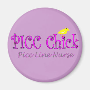Aimant Poussin de PICC---LIGNE insertion NurseGifts de