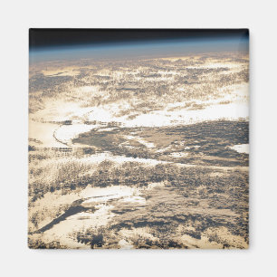 Aimant Poutres De Soleil Au Large De L'Océan Atlantique