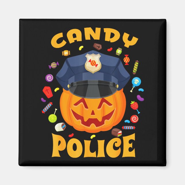 Aimant Poux de bonbons Costume de sécurité pour soirée d' (Devant)