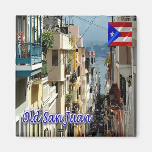Aimant PR - Porto Rico - Vieux San Juan