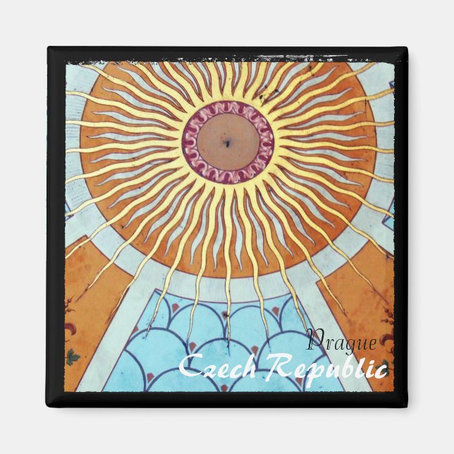 Aimant Prague Architecture, République tchèque (Magnet) (Devant)