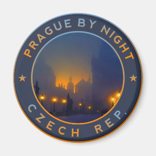 Aimant Prague par nuit