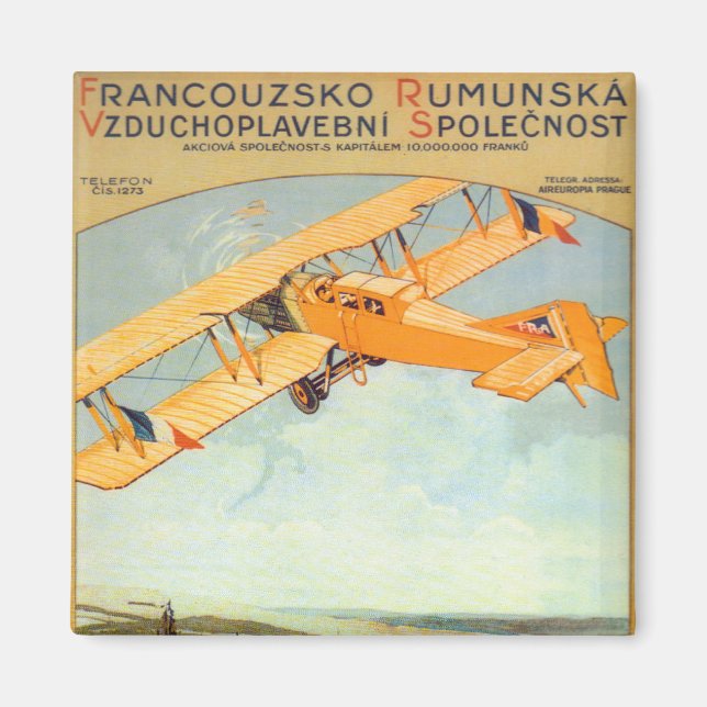 Aimant Praha ~ Franco Roumanie (Devant)