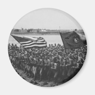 Aimant Premier à combattre - US Marines - 1918