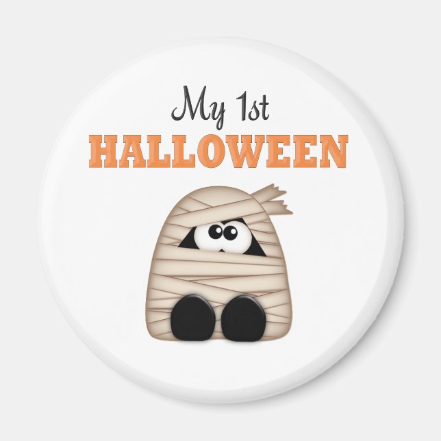 Aimant Premier Halloween (Devant)