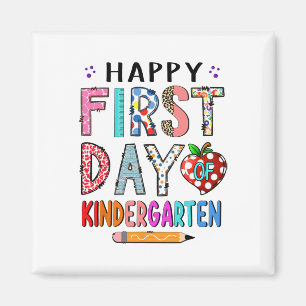 Aimant Premier jour de maternelle retour à l'école enseig