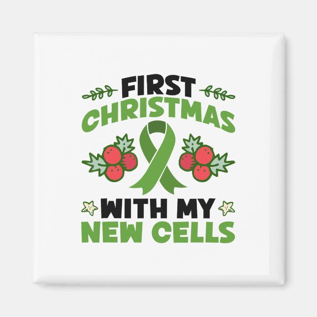 Aimant Premier Noël Avec Mes Nouvelles Cellules - Cellule (Devant)