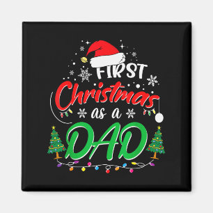 Aimant Premier Noël en tant que papa Nouveau papa 1er Noë