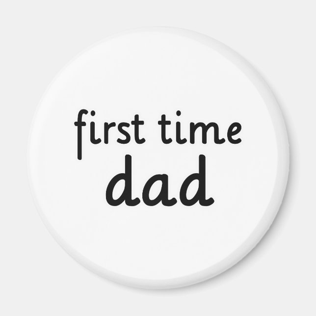 Aimant Premier papa (Devant)