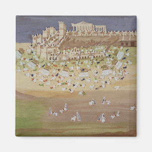 Aimant Première bataille d'Athènes en 1826, du Pictorial