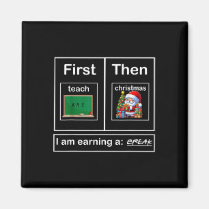 Aimant Première Enseigner Puis Noël Je gagne une pause Th