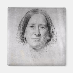 Aimant Première étude pour le portrait de George Eliot
