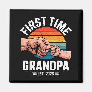 Aimant Première fois grand-père prévu 2026 Annonce de béb