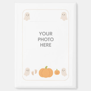 Aimant Première Halloween Bébé Fantôme Citrouille Frigo P