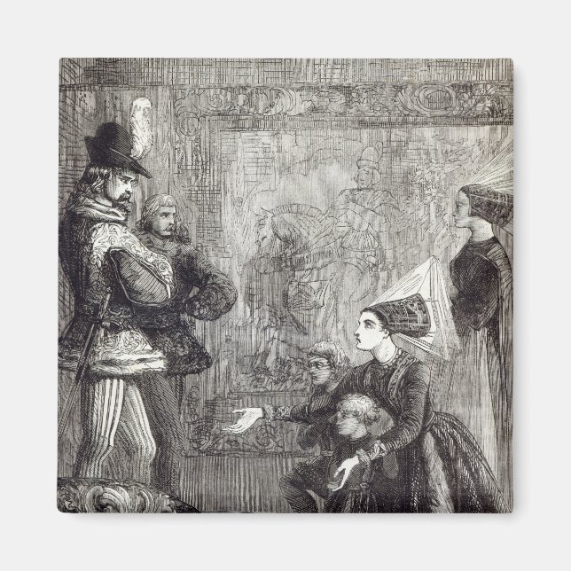 Aimant Première réunion d'Edward IV et de Lady Elizabeth (Devant)