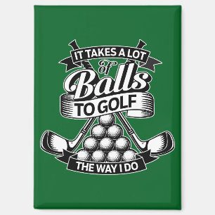 Aimant Prend Beaucoup De Ballons - Golf drôle