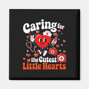 Aimant Prendre soin des plus mignons petits coeurs Infirm
