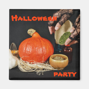 Aimant Préparatifs pour le souvenir d'Halloween