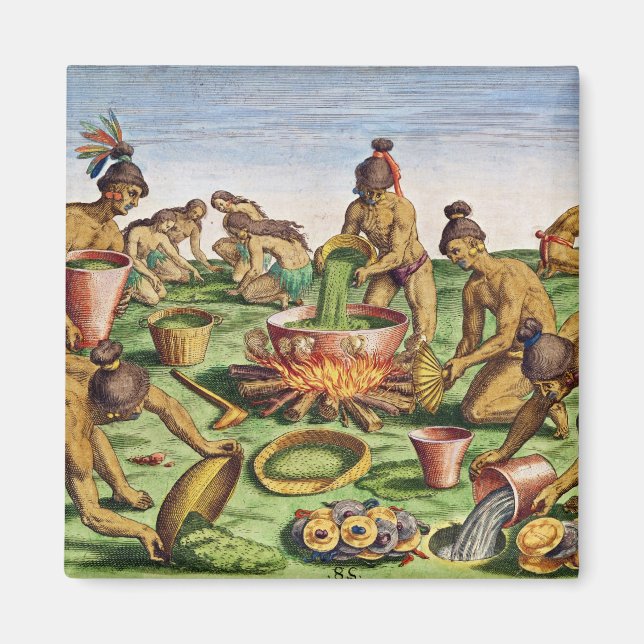 Aimant Préparation d'une fête, de 'Brevis (Devant)