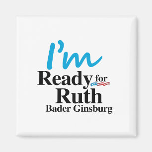 Aimant Préparez pour Ruth Bader Ginsburg 2016