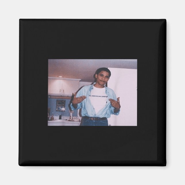 Aimant Président Barack Hussein Obama (Devant)