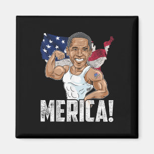 Aimant Président Barack Obama 4 juillet Merica Drôle Pa