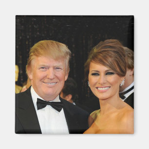 AIMANT PRESIDENT DONALD TRUMP ET MELANIA